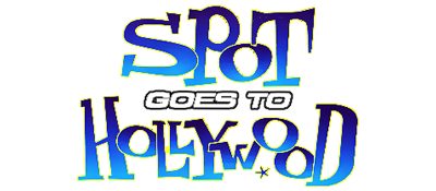 Spot Goes To Hollywood logo for Sega Mega Drive